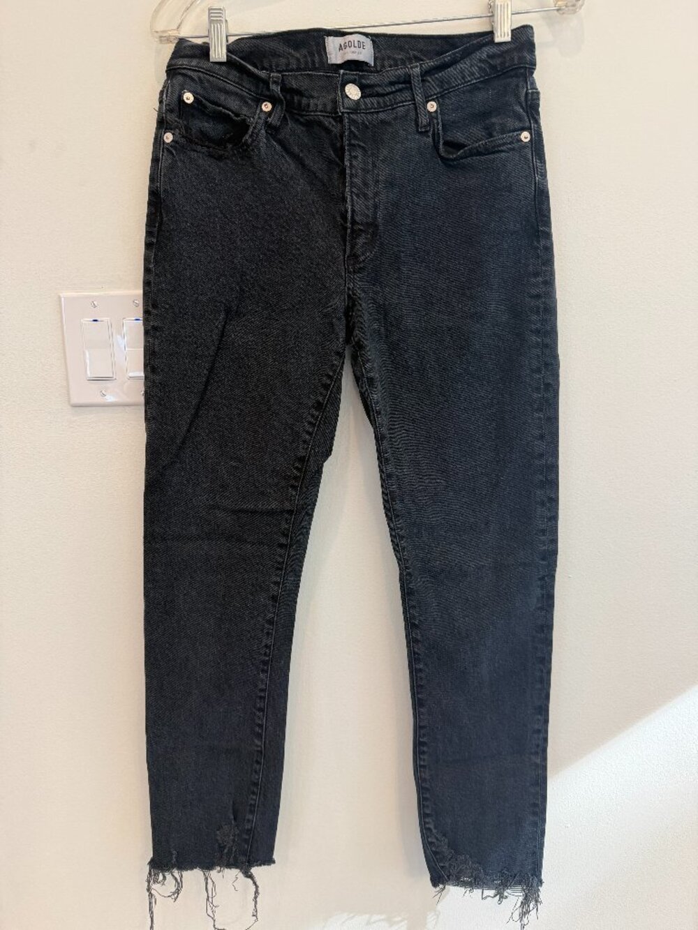 Agolde Black Denim Jeans